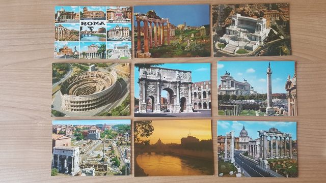 Postales Roma colección