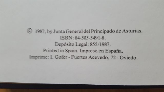 Coleccion legislativa Principado de Asturias 1982