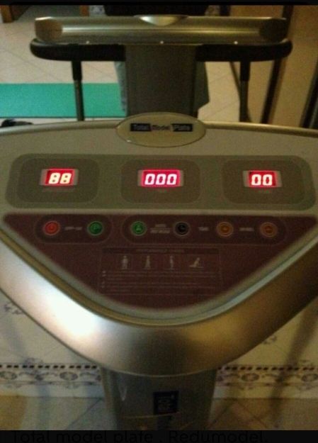 Plataforma vibratoria como NUEVA 