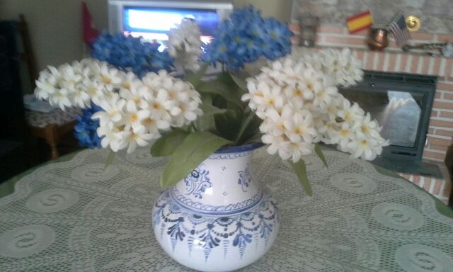 Florero con flores
