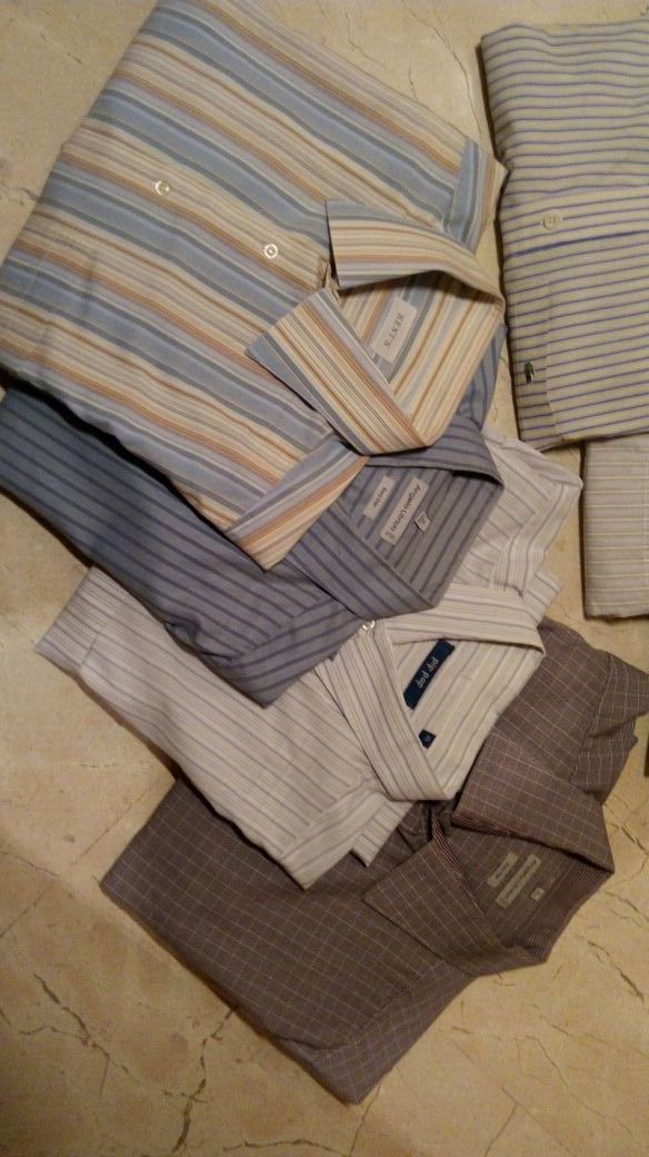 Camisas caballero T.L/43/5 y T.XL/44/6