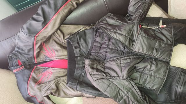 chaqueta/pantalón de cuero para chica Dainase42