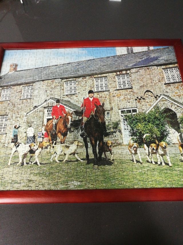 Tavolo da puzzle da 500 pezzi