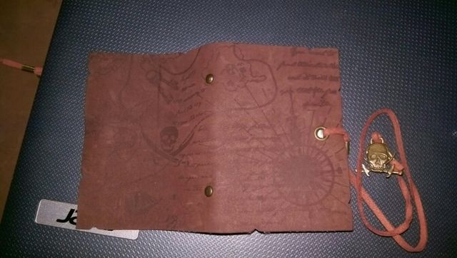 estuche y targetero mapa del tesoro