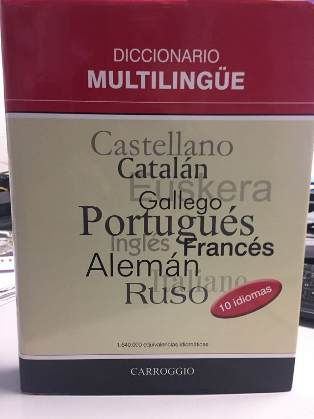 Diccionario Multilingüe en 10 idiomas. Nuevo!