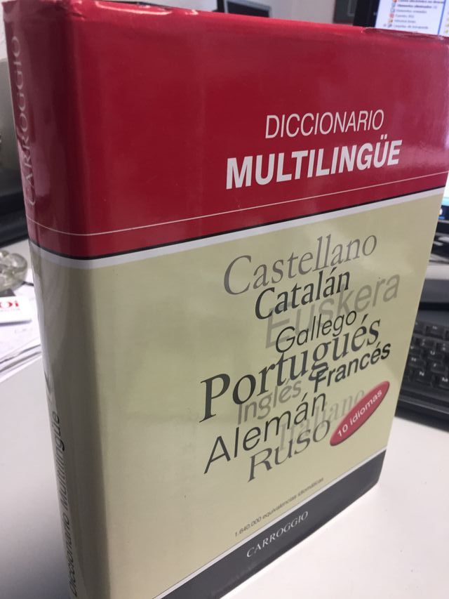 Diccionario Multilingüe en 10 idiomas. Nuevo!