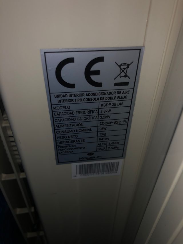 Aire acondicionado y climatizador