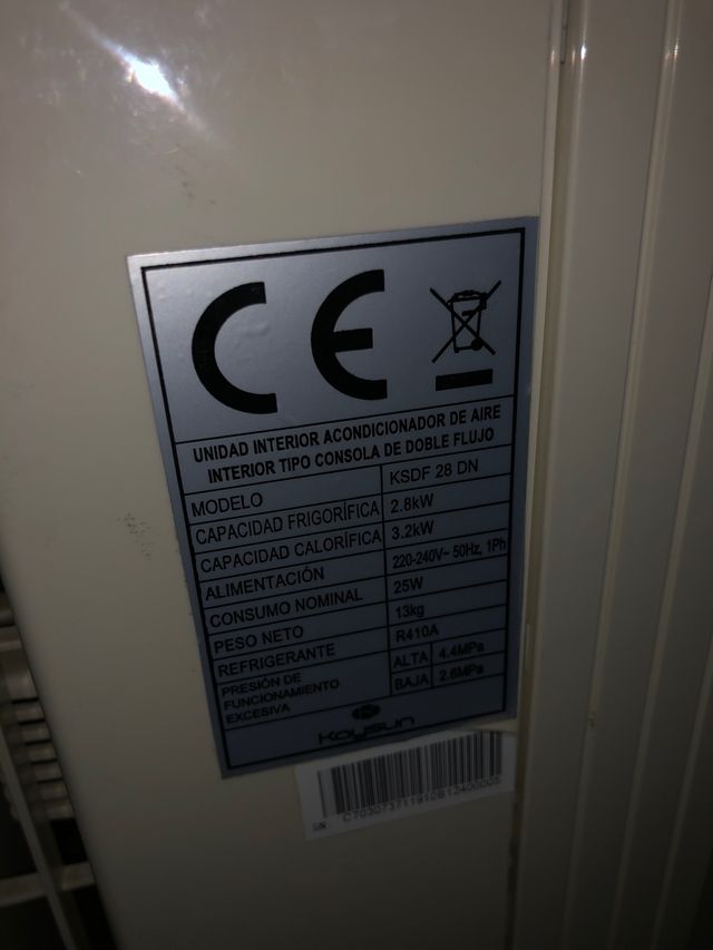 Aire acondicionado y climatizador