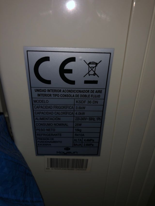 Aire acondicionado y climatizador