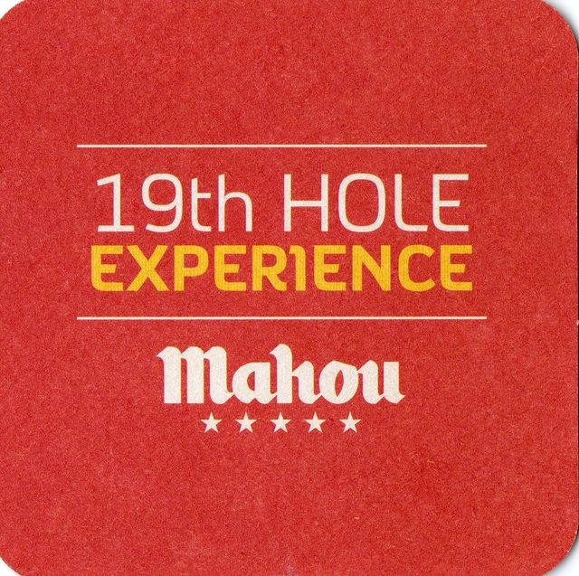Sottobicchieri da birra Mahou 19th Hole Experience