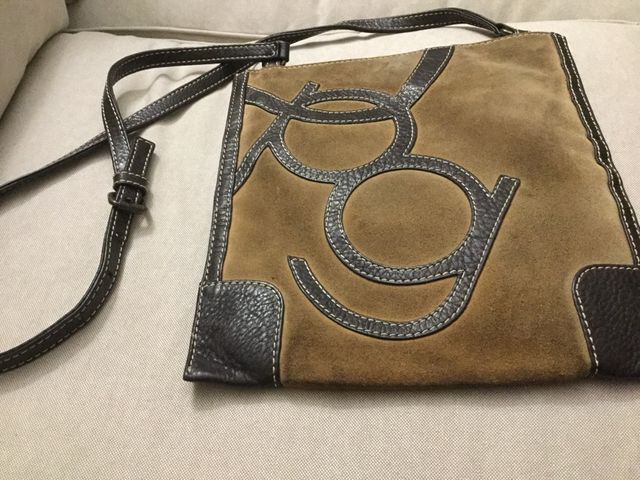 Bolso purificacion garcia en piel vuelta