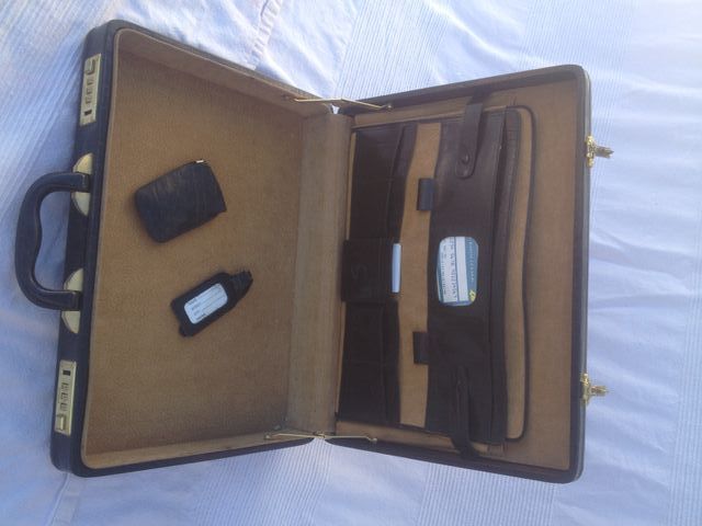 Cartella in pelle di lusso