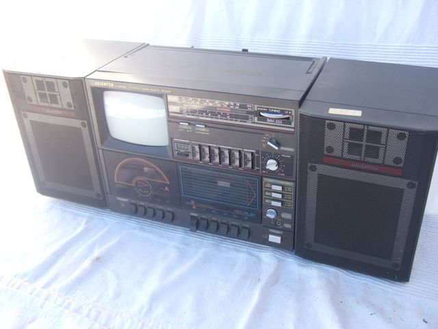 Radio cassetta televisiva