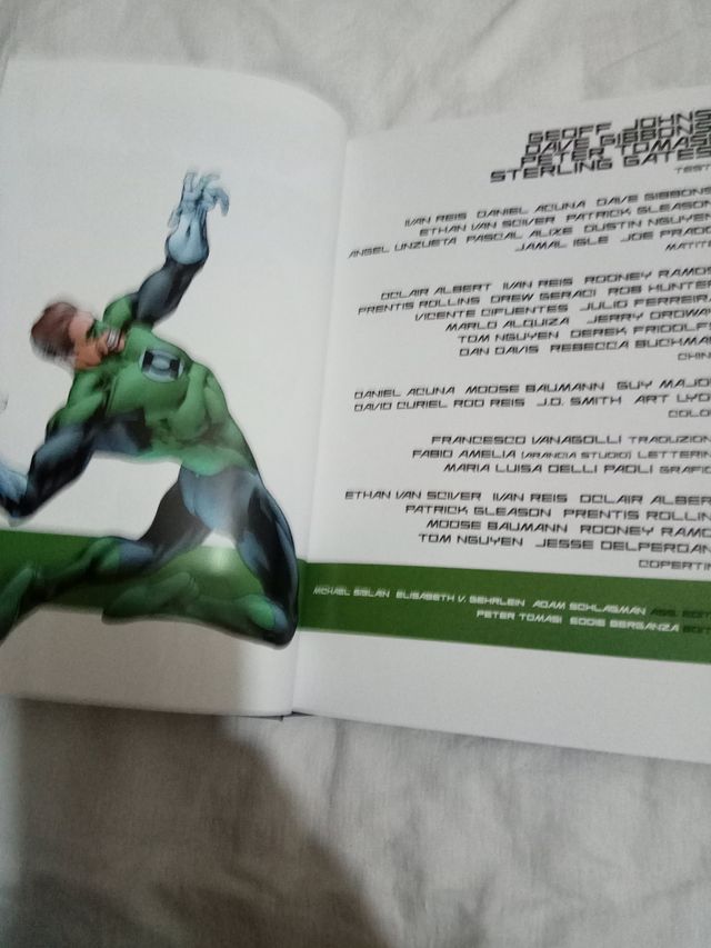 Linterna Verde - Geoff Johns en Italiano - Italian