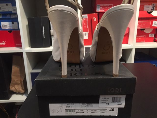Tacones lodi talla 39