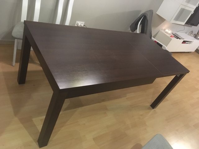 Mesa comedor extensible wengue, negociable de segunda mano por 90 ... Mesa comedor extensible wengue, negociable de segunda mano por 90 ...