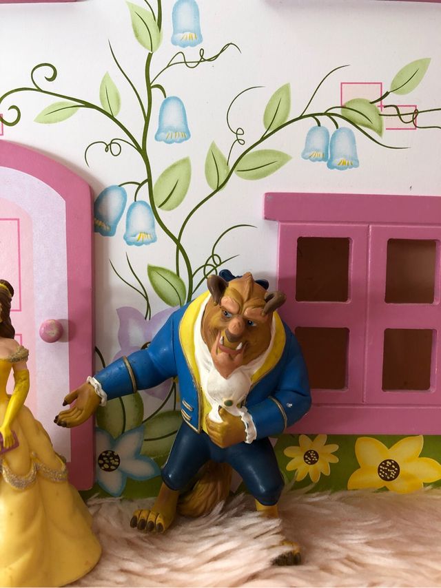 Bullyland Princesa Bella y Bestia y Sr.Pott Disney