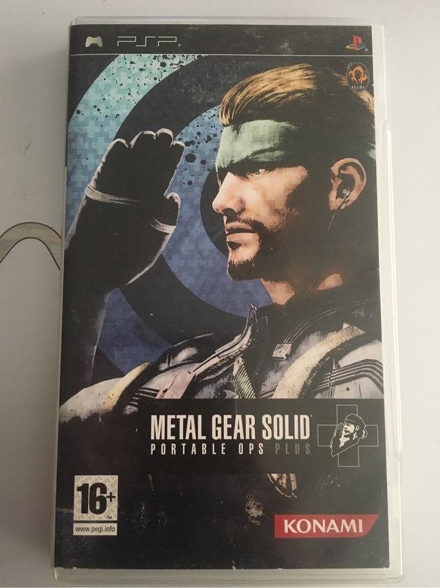 Metal gear solid portable ops plus PSP de segunda mano por 8 € en