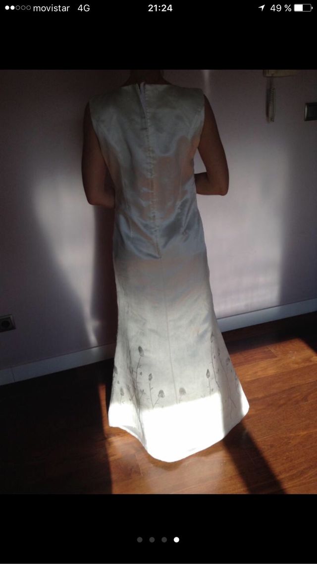 Vestido novia civil. 38-40