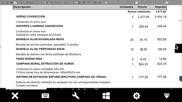 2 Horno conveccion industrial