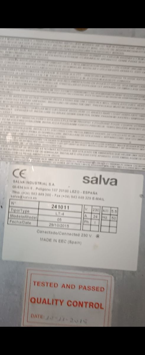 2 Horno conveccion industrial