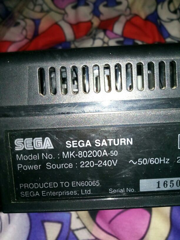 SEGA SATURN MODEL 2 MOD SELECTOR 50Hz / 60Hz