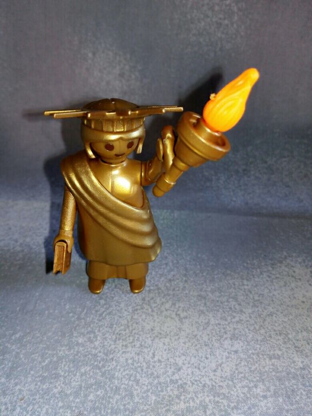 playmobil  estatua de la libertad, serie