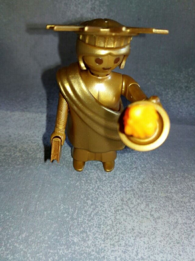 playmobil  estatua de la libertad, serie