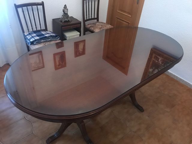 Mesa comedor antigua de segunda mano por 80 € en Albacete en WALLAPOP Mesa comedor antigua de segunda mano por 80 € en Albacete en WALLAPOP