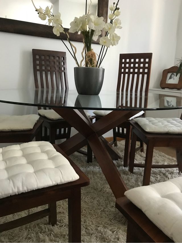 Mesa comedor diseño y sillas de segunda mano por 1.300 € en Zaratán ... Mesa comedor diseño y sillas de segunda mano por 1.300 € en Zaratán ...