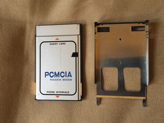 PCMCIA, Fax, Modem. Coleccionistas.