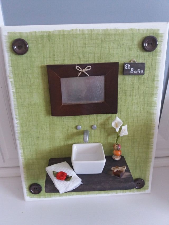 Cuadros de cuarto de baño de segunda mano por 20 € en Pinto en WALLAPOP Cuadros de cuarto de baño de segunda mano por 20 € en Pinto en WALLAPOP