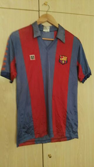 camiseta fc barcelona segunda mano