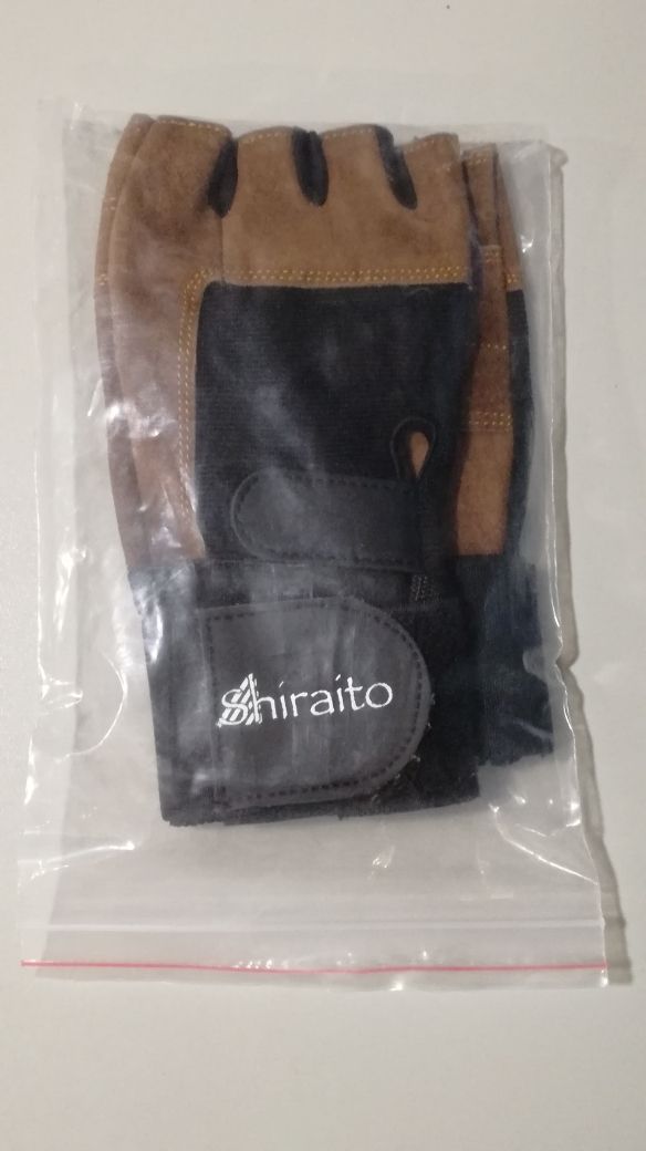 guantes serraje fitness nuevos a estrenar