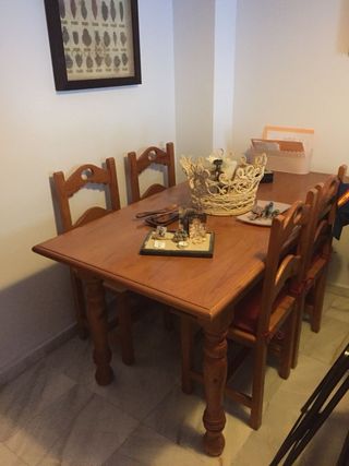 Mesa comedor de segunda mano en Málaga en WALLAPOP Mesa comedor de segunda mano en Málaga en WALLAPOP