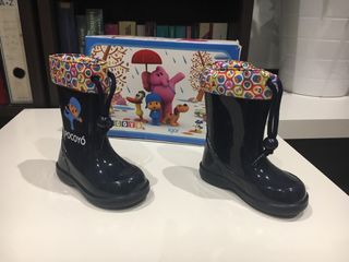 Botas d agua infantiles Pocoyó de segunda mano por 8,9 EUR en Zaragoza en  WALLAPOP