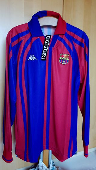 camiseta fc barcelona segunda mano