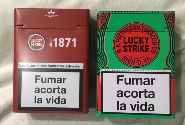 Cajas Metalicas Lucky Strike