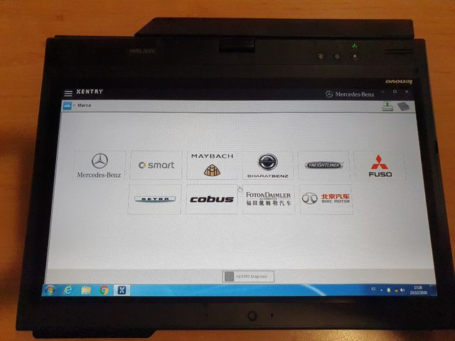 Interfaz diagnosis Mercedes SD Connect Wifi