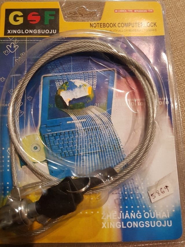 Cable de seguridad para portatil