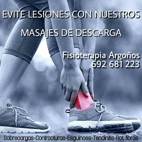 MASAJE DE DESCARGA. FISIOTERAPIA DEPORTIVA