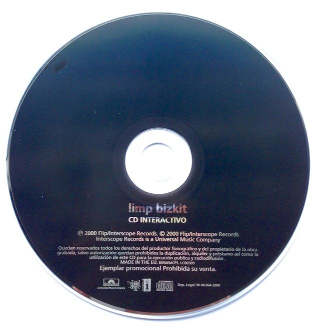 CD interactivo Limp Bizkit