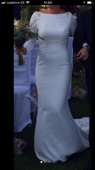vestido de novia largos de segunda mano en huelva en wallapop