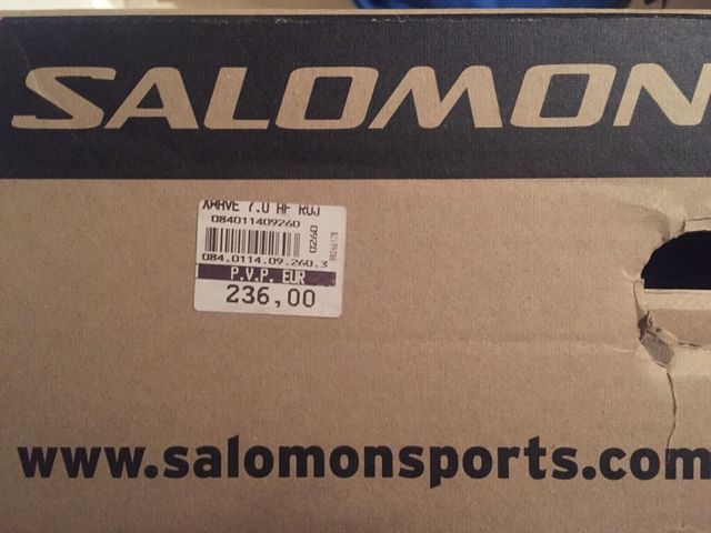 Botas ski salomon