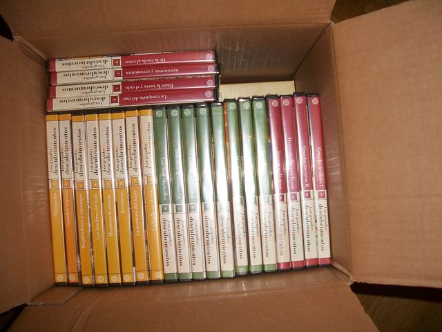 Los Grandes Descubrimientos (6 Tomos y 24 DVD)