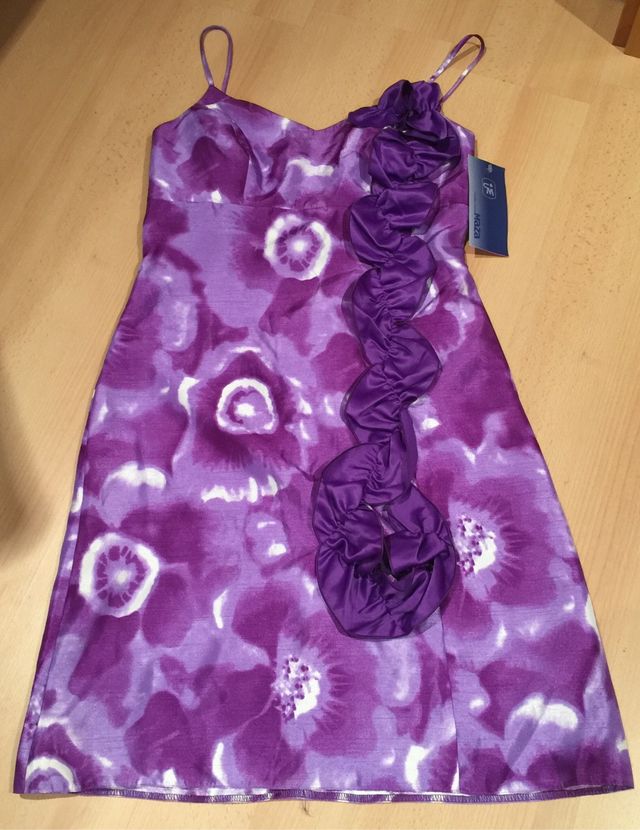 Vestido corto fiesta o eventos sin estrenar T38