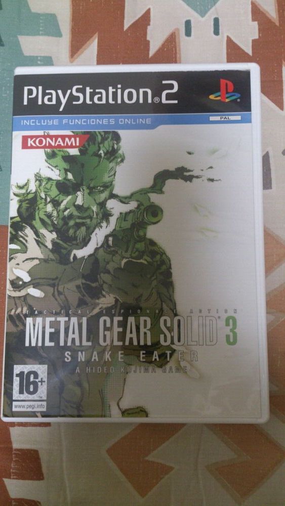 Juego ps2 Metal Gear Solid 3