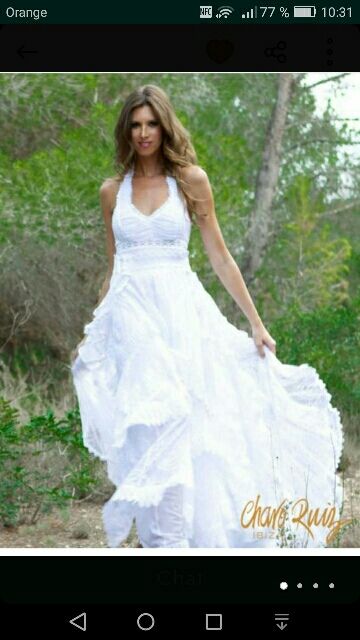 vestido novia charo ruiz de segunda mano por 1.000 € en la cañada en