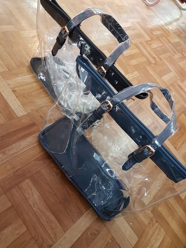 bolso transparente