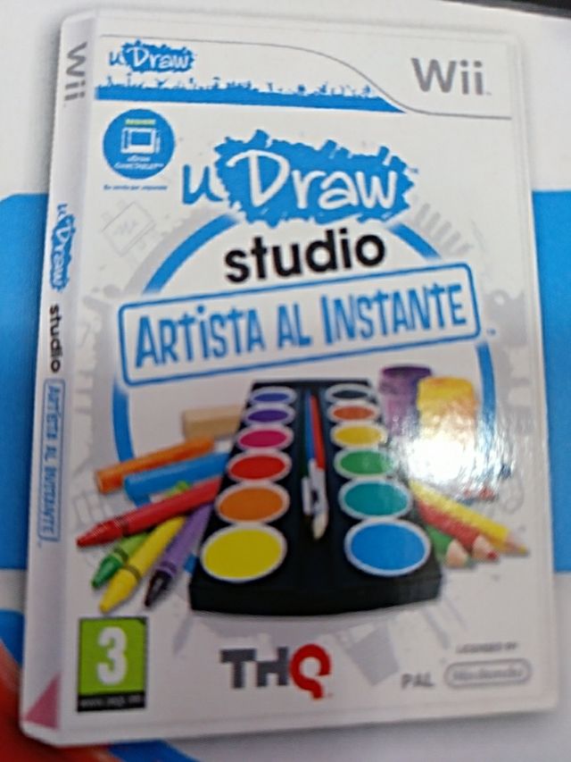 udraw game tablet wii